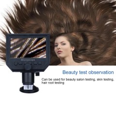 Microscope Numérique LCD Portable – Zoom 1-600X