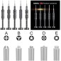 Kit 5 Tournevis Premium iTHOR QIANLI