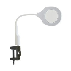 Loupe BEST BST-9145, avec lampe LED, réglable, blanche