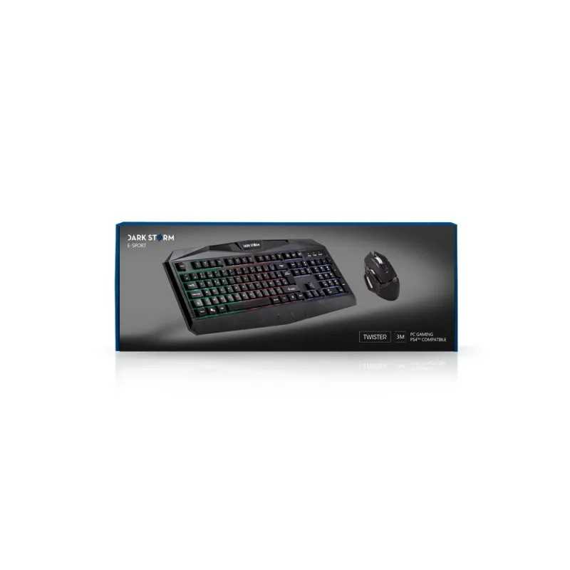 PC Gaming Clavier et souris 3.2 Twister - Gaming keyboard mouse 3.2