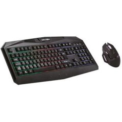 The G-Lab COMBO ARGON E clavier Souris incluse Gaming USB AZERTY Français Noir
