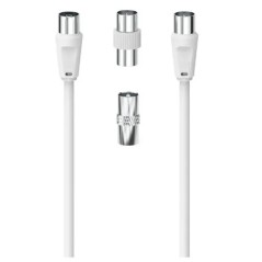 Kit de Connexion Antenne Hama – 2m + Adaptateurs