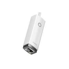 Adaptateur réseau Baseus Lite Series USB-C vers RJ45 Blanc