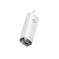 Adaptateur réseau Baseus Lite Series USB-C vers RJ45 Blanc Adaptateur réseau Baseus Lite Series USB-C vers RJ45 Blanc