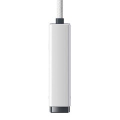 Adaptateur réseau Baseus Lite Series USB-C vers RJ45 Blanc
