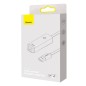 Adaptateur réseau Baseus Lite Series USB-C vers RJ45 Blanc Adaptateur réseau Baseus Lite Series USB-C vers RJ45 Blanc