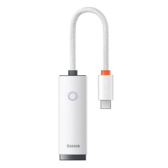 Adaptateur réseau Baseus Lite Series USB-C vers RJ45 Blanc