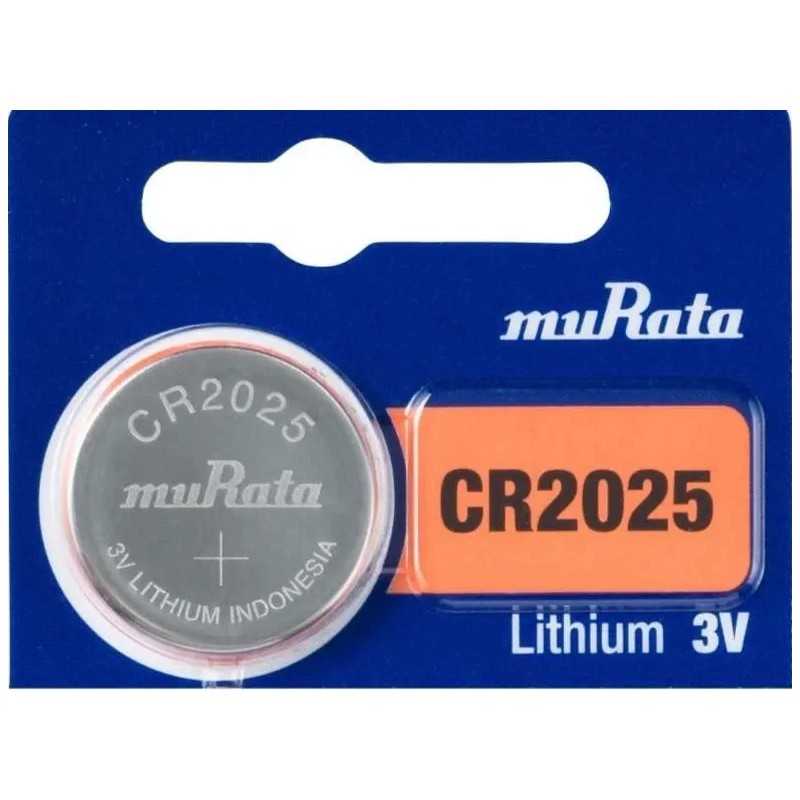 Piles Bouton Lithium Murata 3V / CR2025 a L'unité Piles Bouton Lithium Murata 3V / CR2025 a L'unité