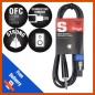 Câble haut-parleur Stagg 2m Speakon vers Jack SSP2SP15 Câble haut-parleur Stagg 2m Speakon vers Jack SSP2SP15