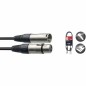 Stagg Câble de microphone XLR/XLR (m/f), 1 m Stagg CMC1