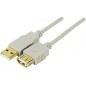 Rallonge USB certifiée 2.0 type a M/F - 2.00