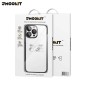 Coque de Protection Crystal Glass JMGOKIT pour Apple iPhone 15 Pro Max Argent