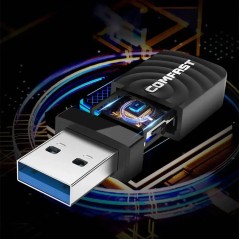 Clé Wifi Comfast (1300Mbps) - CF-812AC V2 - Noir
