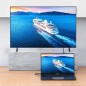 Câble USB-C Mâle vers DisplayPort Mâle 4K/8K (144Hz/60Hz) 1m
