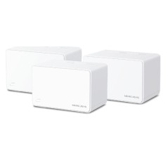 Routeur Mercusys Système Wi-Fi Mesh Halo H80X, 2402 Mbit/s, 2,4 - 5 GHz, Antenne interne - 3 Pièces