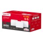 Routeur Mercusys Système Wi-Fi Mesh Halo H80X, 2402 Mbit/s, 2,4 - 5 GHz, Antenne interne - 3 Pièces