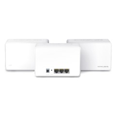 Routeur Mercusys Système Wi-Fi Mesh Halo H80X, 2402 Mbit/s, 2,4 - 5 GHz, Antenne interne - 3 Pièces