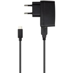 Adapteur secteur 2,4 A et câble de charge USB type C1 pour Nintendo Switch Noir