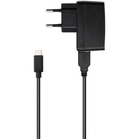 Adapteur secteur 2,4 A et câble de charge USB type C1 pour Nintendo Switch Noir