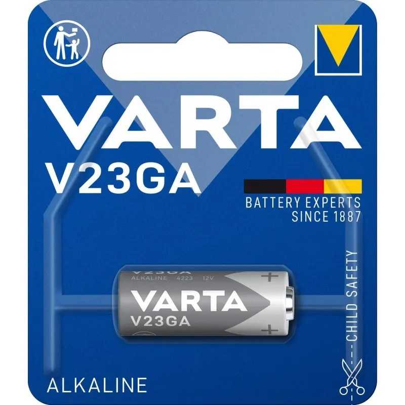 Pile électronique alcaline 12V 23A - V23GA - VARTA Pile électronique alcaline 12V 23A - V23GA - VARTA