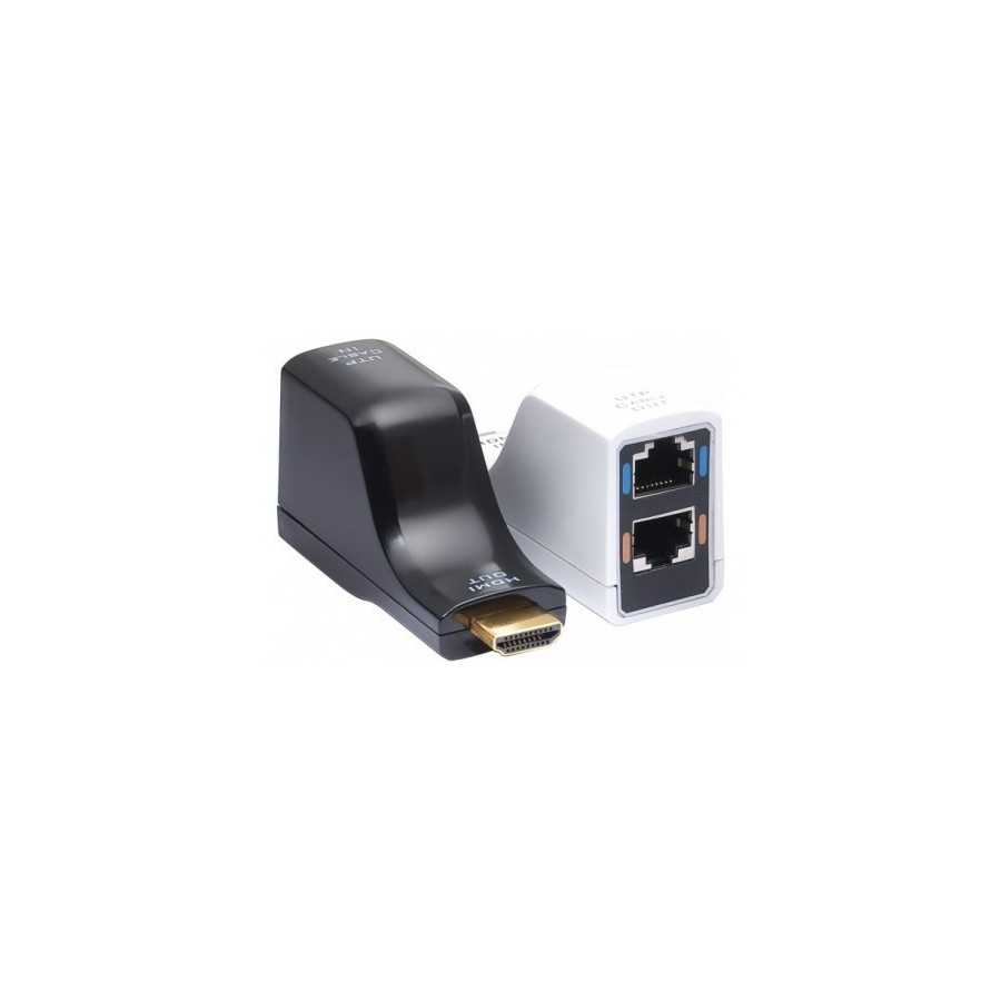 ADAPTATEUR HDMI SUR CORDONS RJ45 (x2) / 60M