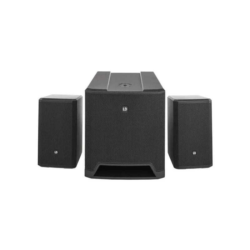 Système Son Triphonique 2.1 Compact LD Systems DAVE 15 G4X Système Son Triphonique 2.1 Compact LD Systems DAVE 15 G4X