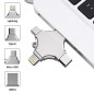 Clé USB 64GB compatible lightning/Type-C/Micro USB Clé USB 64GB compatible lightning/Type-C/Micro USB