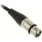 Câble Micro XLR M/F 6m Noir The Sssnake SM6BK