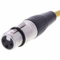Câble Micro XLR M/F The Sssnake SM6YE Câble Micro XLR M/F The Sssnake SM6YE