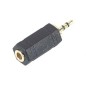 Adaptateur jack 3.5mm F / 2.5mm M stéréo
