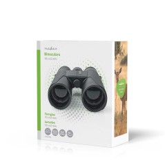 Nedis SCBI4000BK – Jumelles Compactes 10x 42 (Prismes en Toit)