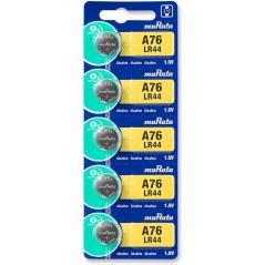 Murata LR44 Battery AG13 357A 1.55V Alkaline Button Cell (Unité)