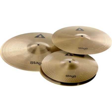 Stagg - Pack de 3 cymbales AXK SET 14/16/20"