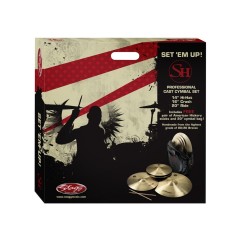 Kit de cymbales de batterie Stagg SH SET