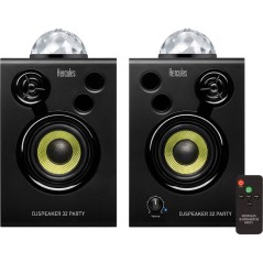 Enceinte DJ Hercules 32 Party noire filaire 30 W