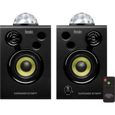 Enceinte DJ Hercules 32 Party noire filaire 30 W