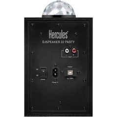 Enceinte DJ Hercules 32 Party noire filaire 30 W