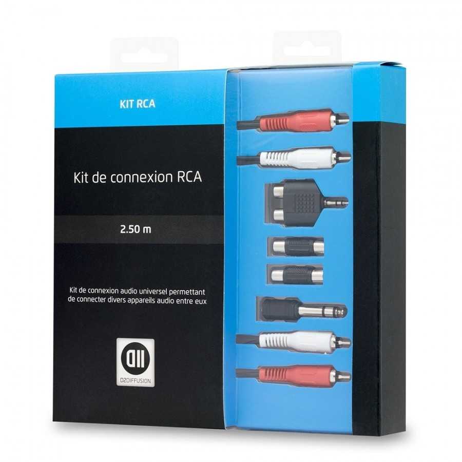 Kit de connexion RCA D2 Diffusion