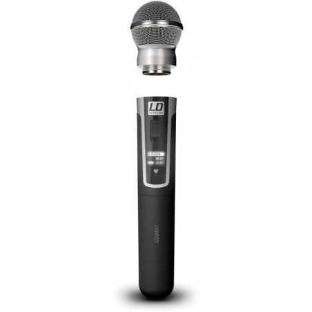 LD Systems U508 HHD - Système de Microphone sans fil Dynamique Portatif