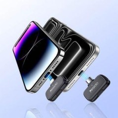 Microphone Cravate Yesido KR26 Lightning Noir