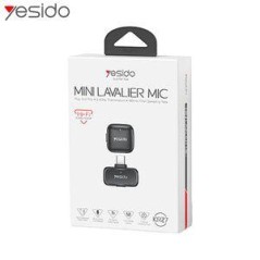 Microphone Cravate Yesido KR26 Lightning Noir