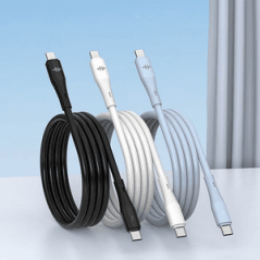 Câble Data USB-C vers Lightning CONNECT MC-CNL14 30W (1m) Noir