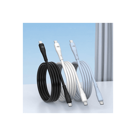 Câble Data USB-C vers Lightning CONNECT MC-CNL14 30W (1m) Noir