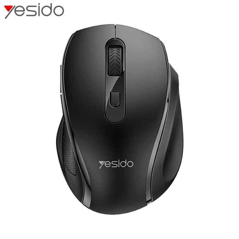 Souris sans Fil Yesido KB45 avec 6 Boutons Noir Souris sans Fil Yesido KB45 avec 6 Boutons Noir