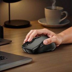 Souris sans Fil Yesido KB45 avec 6 Boutons Noir