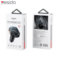 Transmetteur FM Bluetooth & Chargeur Voiture Yesido Y70 15W Noir Transmetteur FM Bluetooth & Chargeur Voiture Yesido Y70 15W Noir