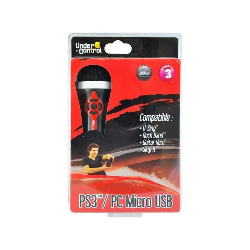 Micro filaire PS3 et Wii et compatible PC Micro filaire PS3 et Wii et compatible PC