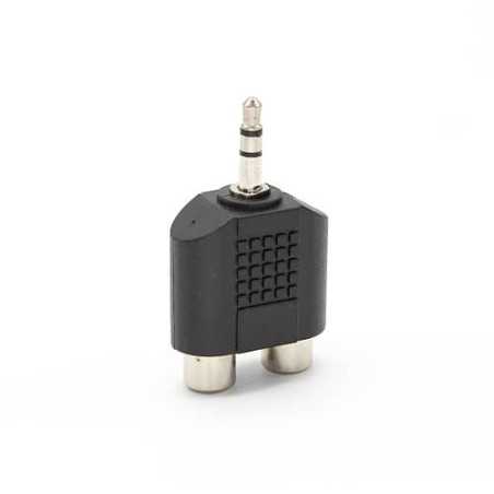 ADAPTER JACK 3.5/2RCA Femelle