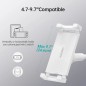 Support de téléphone de bureau Choetech avec clip et chargeur sans fil Qi 15W blanc (T584-F) Support de téléphone de bureau Choetech avec clip et chargeur sans fil Qi 15W blanc (T584-F)