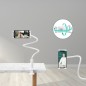 Support de téléphone de bureau Choetech avec clip et chargeur sans fil Qi 15W blanc (T584-F) Support de téléphone de bureau Choetech avec clip et chargeur sans fil Qi 15W blanc (T584-F)